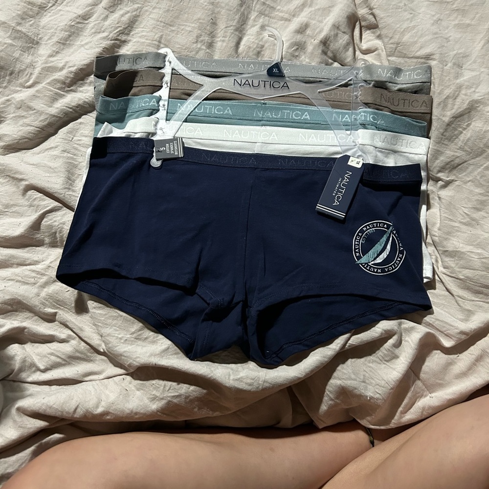 Nautica Women's 5pk Panties Set- Boyshort